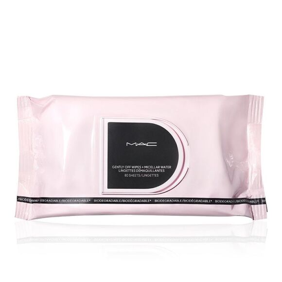 MAC Gently Off Wipes + Micellar Water NeW 80 sheets - Picture 1 of 5